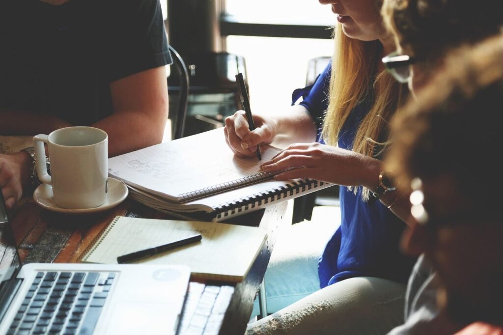 brainstorming, Gruppenarbeit
